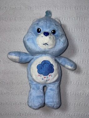 Vintage Care Bears Grumpy Bear Mini Plush Toy 2002 10” Stuffed Animal